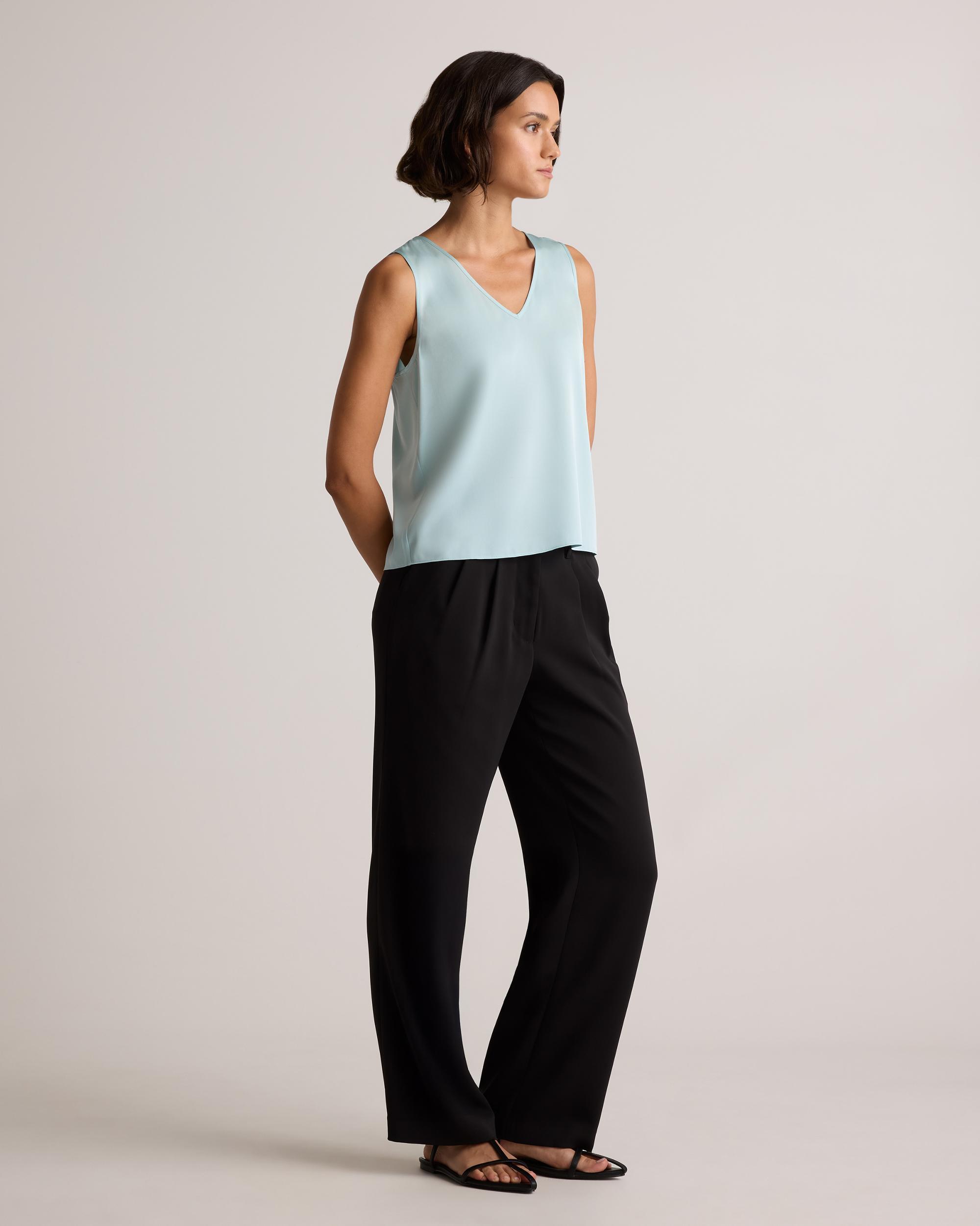 Quince | Women's Washable Stretch Silk Tank Top Product Image
