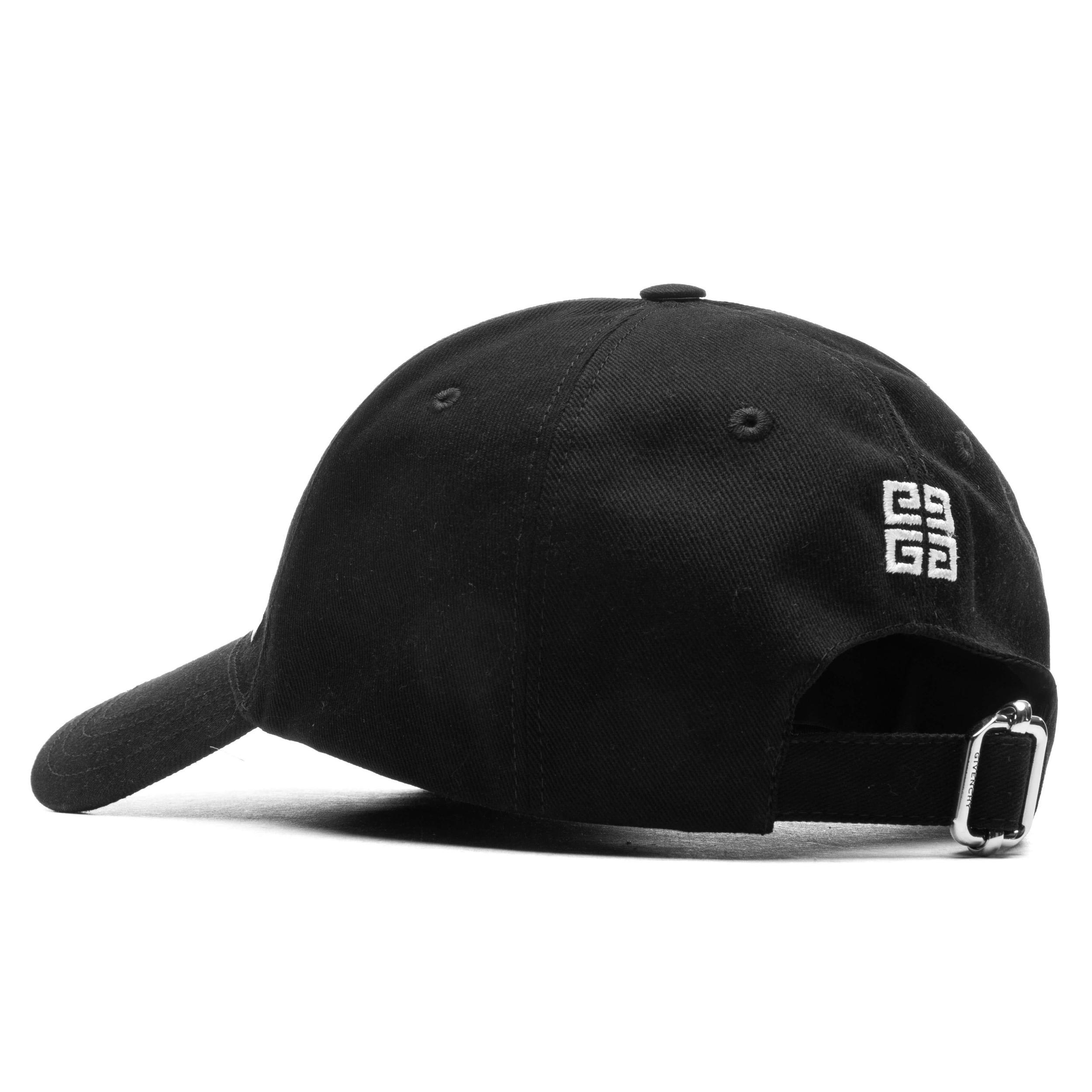 College Embroidered Cap - Black Product Image