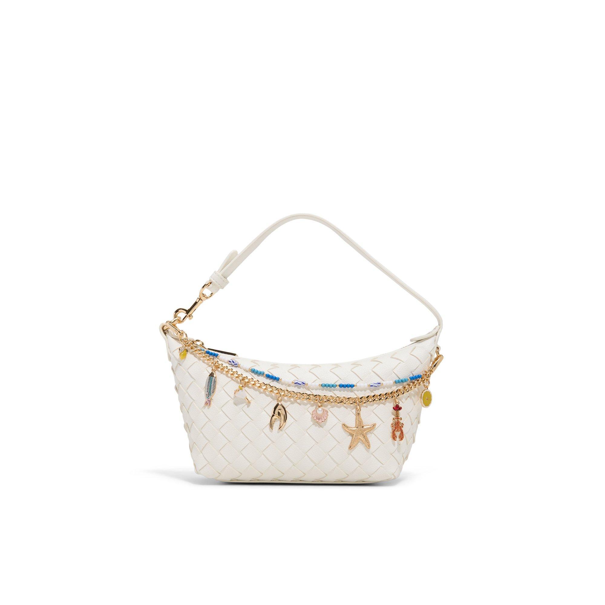 ALDO Frankiewoven - Women's Shoulder Bag Handbag - White Product Image