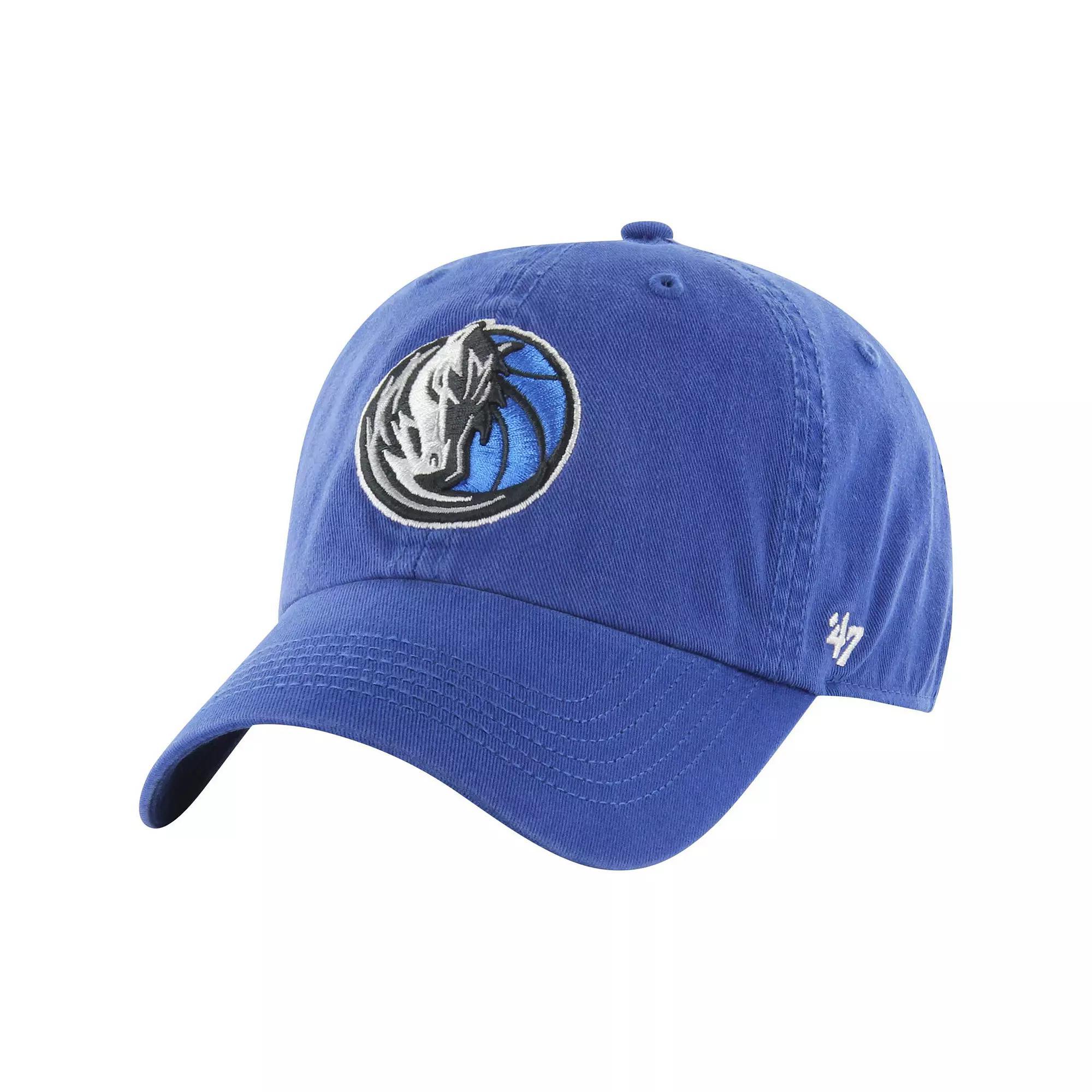 Men's '47 Blue Dallas Mavericks  Classic Franchise Fitted Hat, Size: Small Product Image
