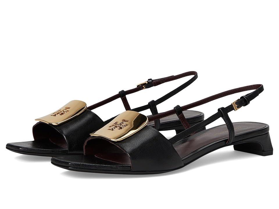 Womens Georgia 25MM Leather Slingback Sandals Product Image