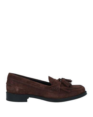TOD'S Woman Loafers Chocolate Brown Size 6.5 Leather Product Image