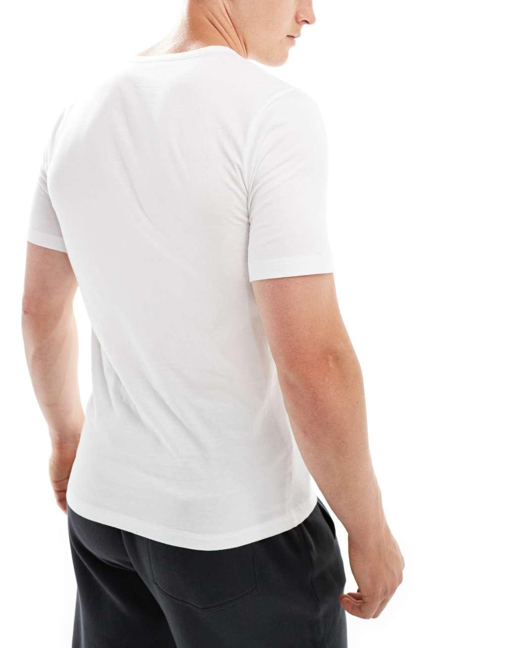 HUGO Bodywear 3 pack T-shirt in white Product Image
