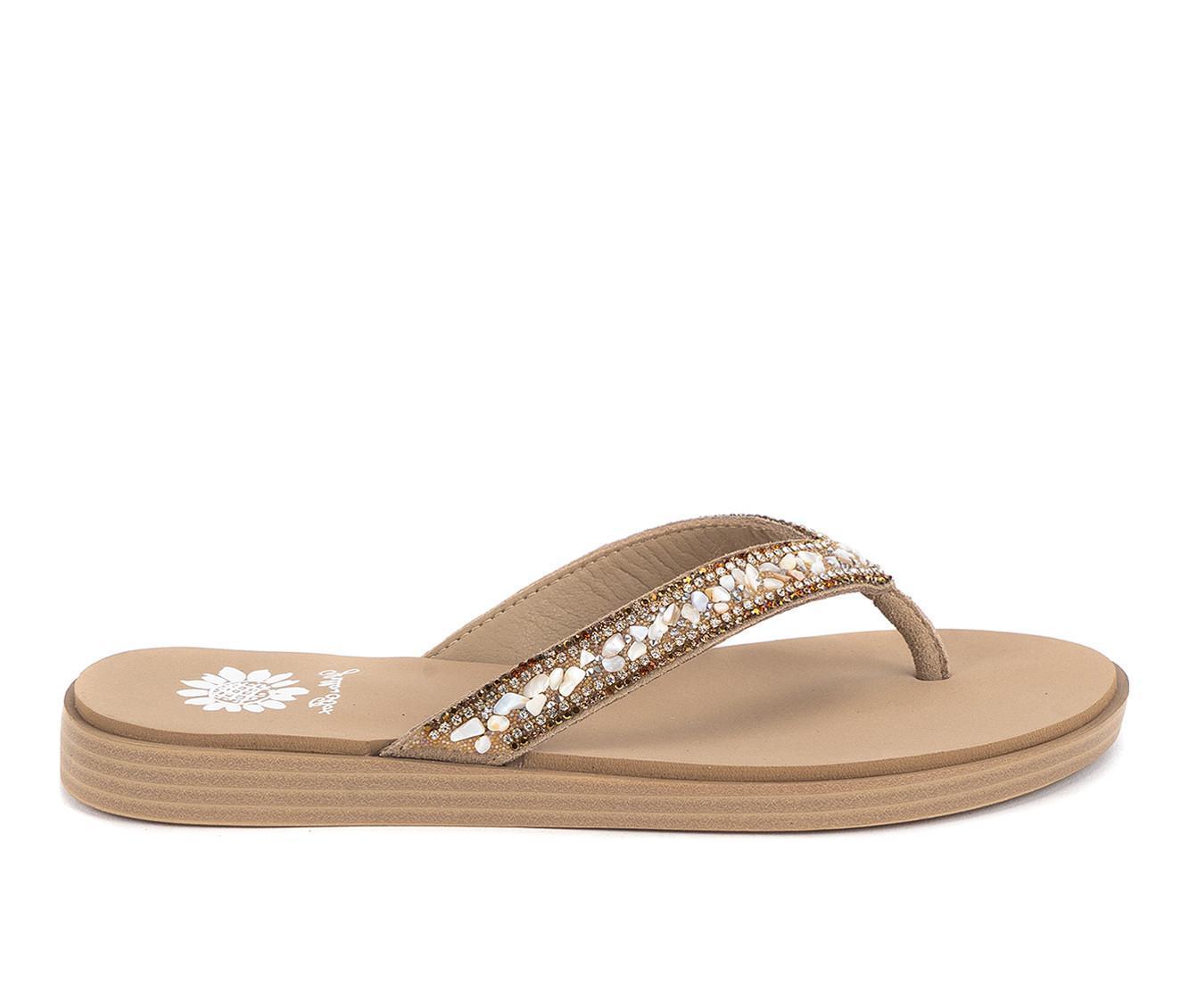Women's Yellow Box Diyah Flip-Flops Product Image