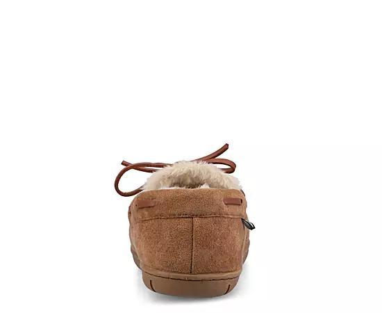 VANCE Hayden Men's Moccasin Slippers, Size: Small(7-8), Black Product Image