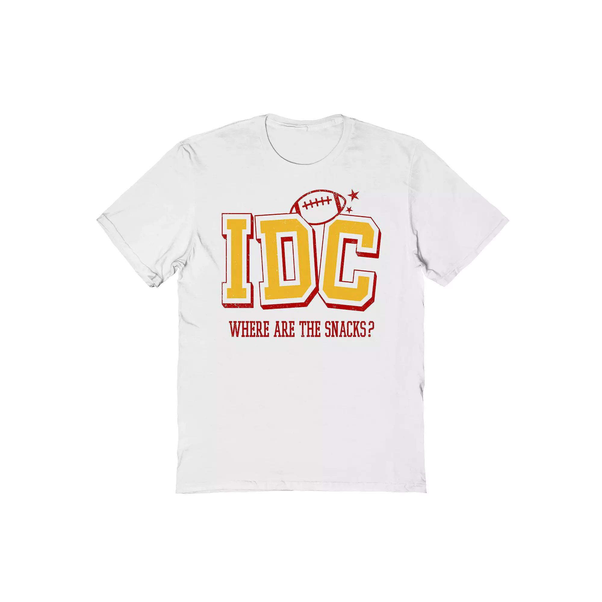 Men's Duke & Sons Where Are the Snacks Graphic T-shirt, Size: XL, Red Yellow Product Image