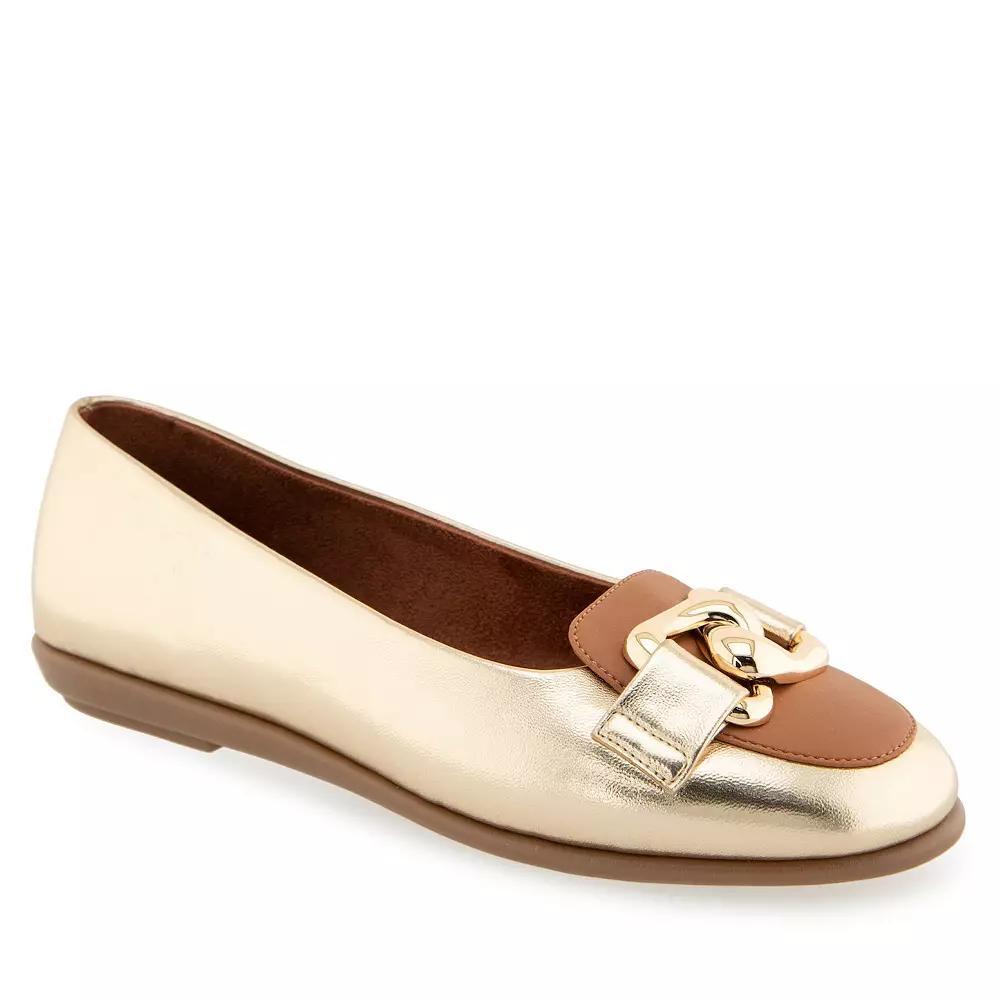 Aerosoles Bell Women's Ballet Flats, Size: 5, Gold Product Image