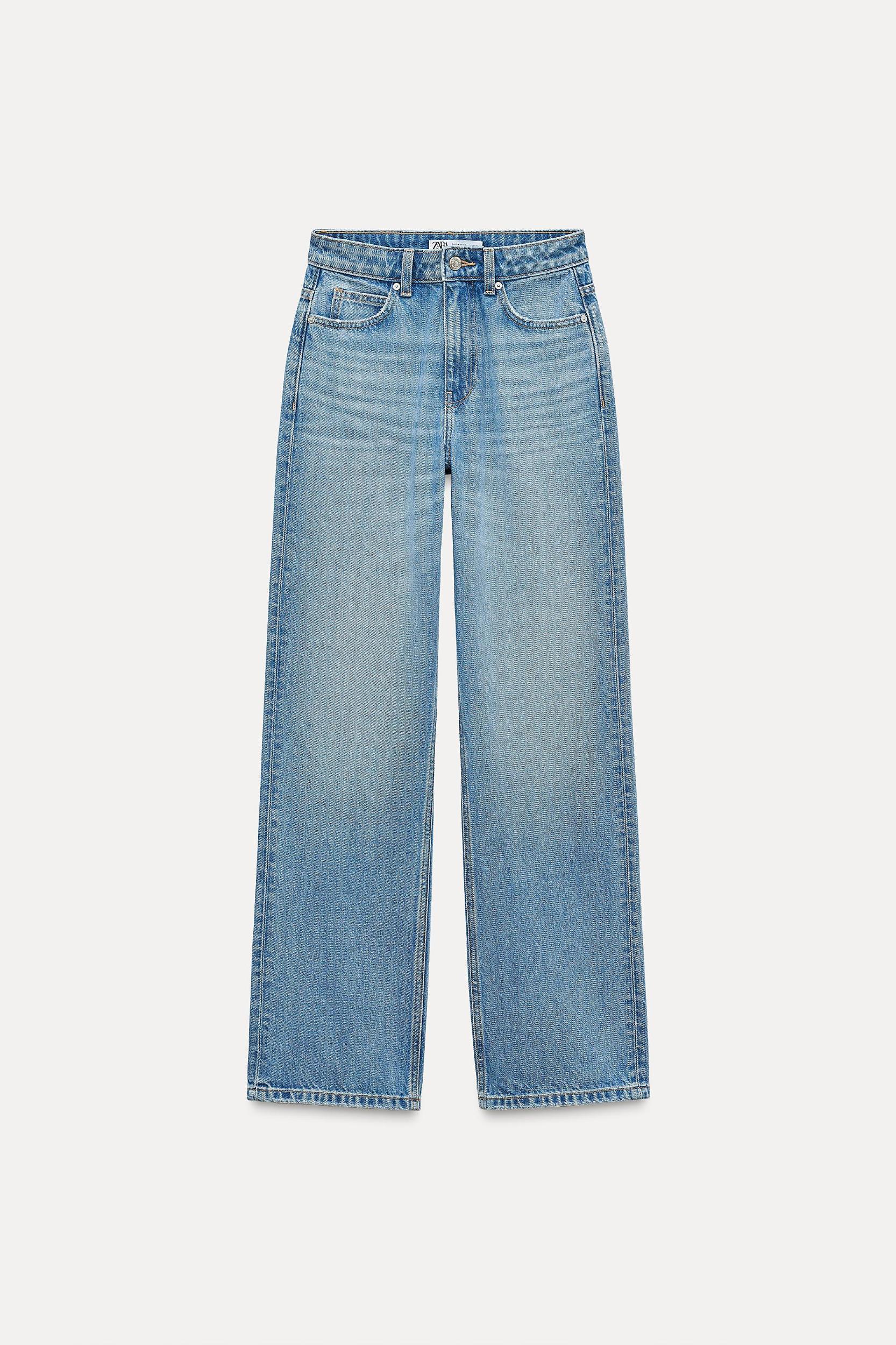 STRAIGHT LEG LONG LENGTH Z1975 JEANS WITH A HIGH WAIST Product Image