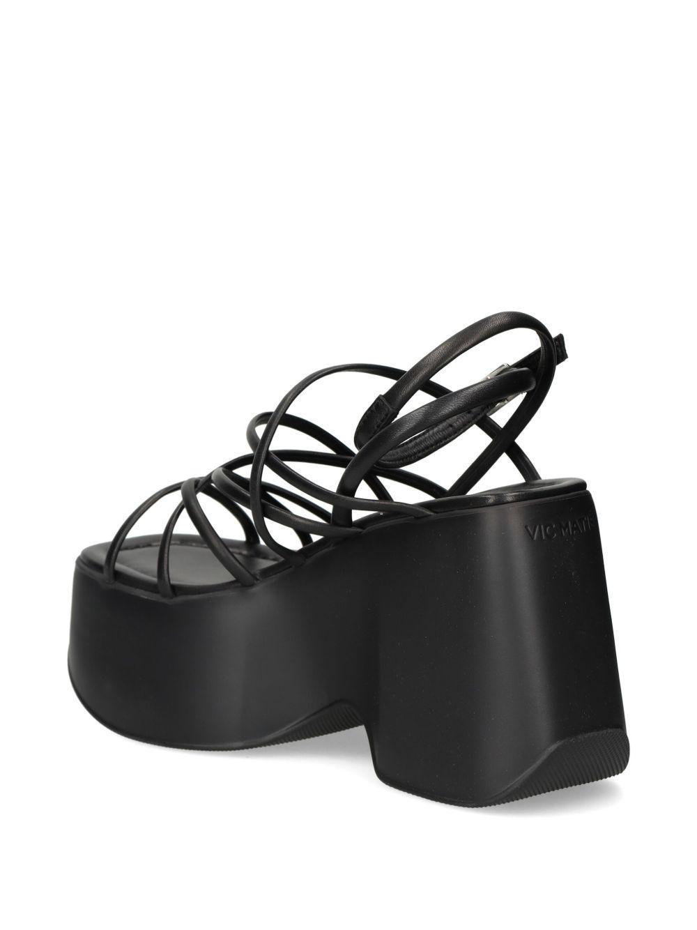 110mm platform leather sandals Product Image