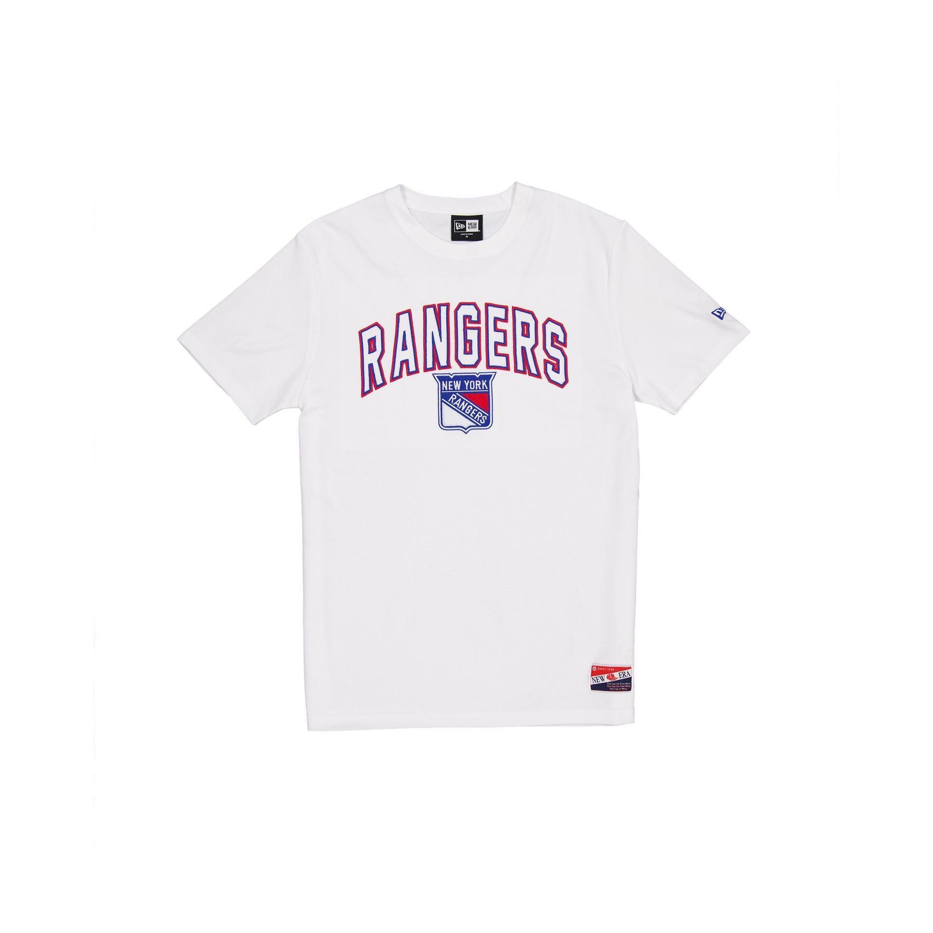 New York Rangers Throwback White T-Shirt Male Product Image