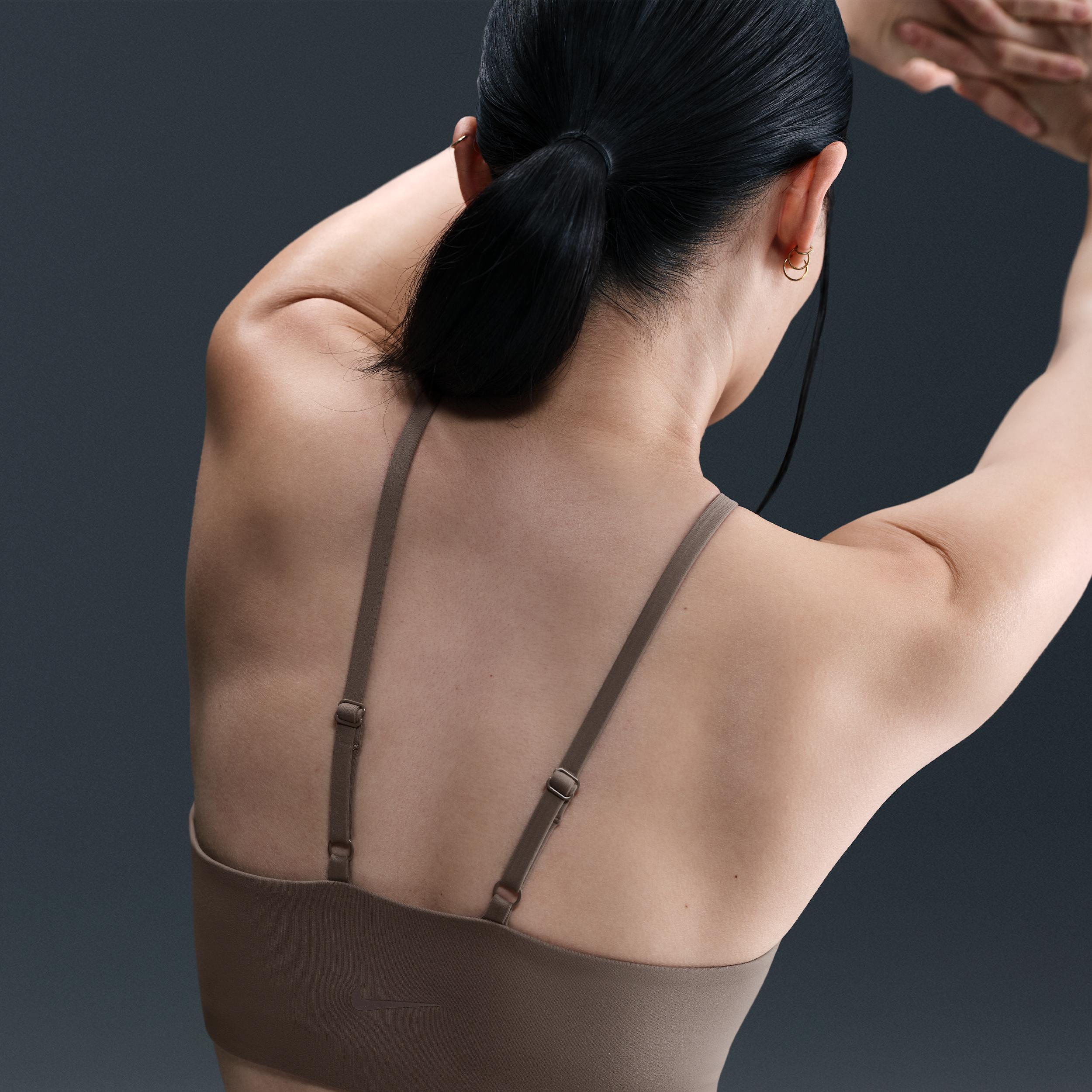 Nike Women's One Keyhole Light-Support Padded High-Neck Sports Bra Product Image