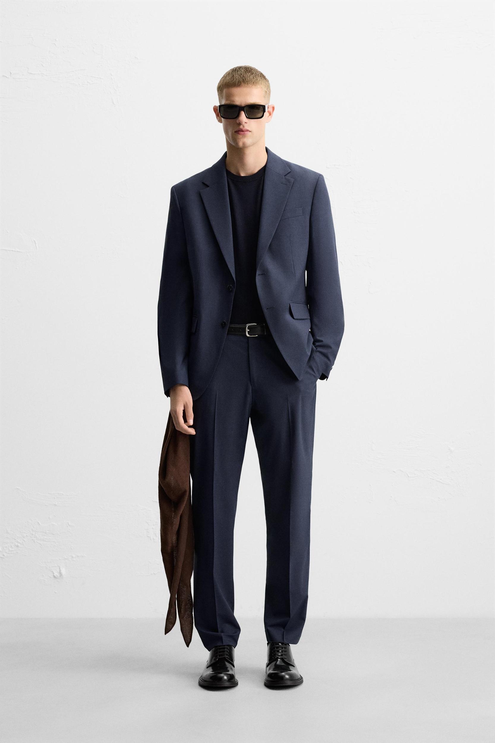 PLAID SUIT PANTS Product Image