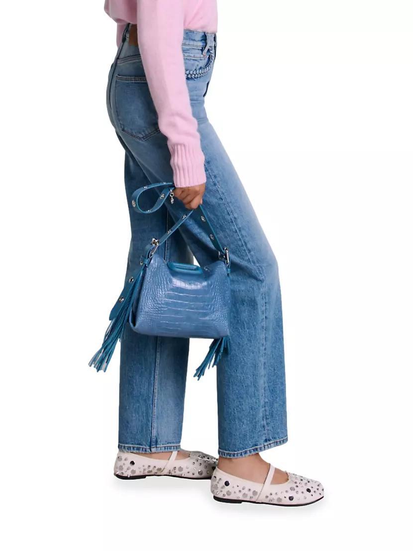 Straight-Leg Braided Detail Jeans Product Image