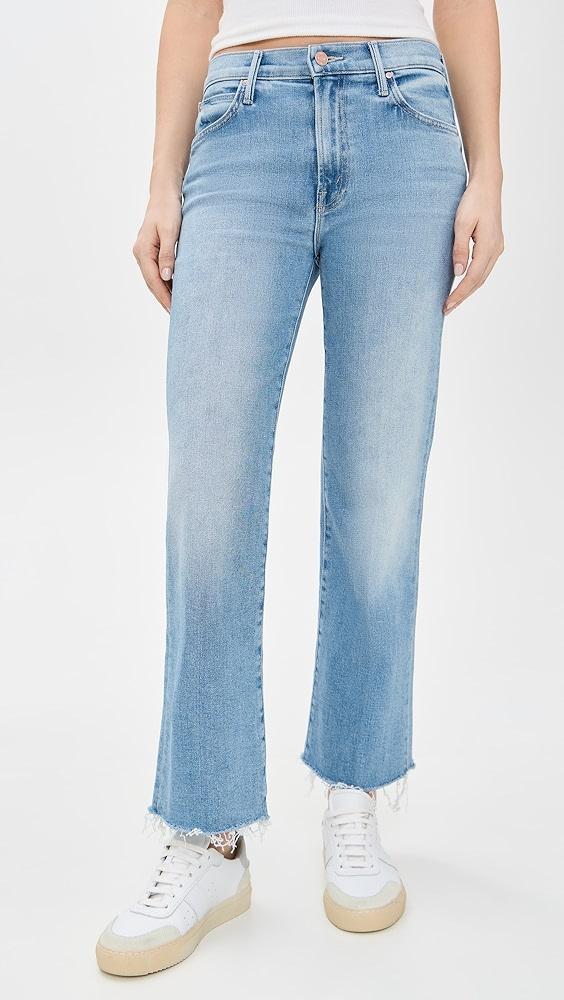MOTHER The Kick It Ankle Fray Jeans | Shopbop Product Image