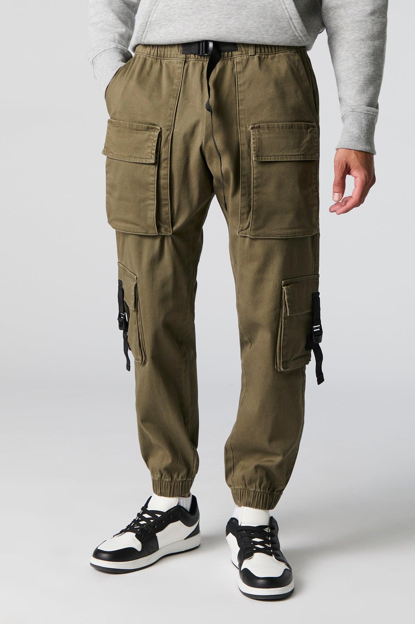 Belted Utility Cargo Jogger Male Product Image