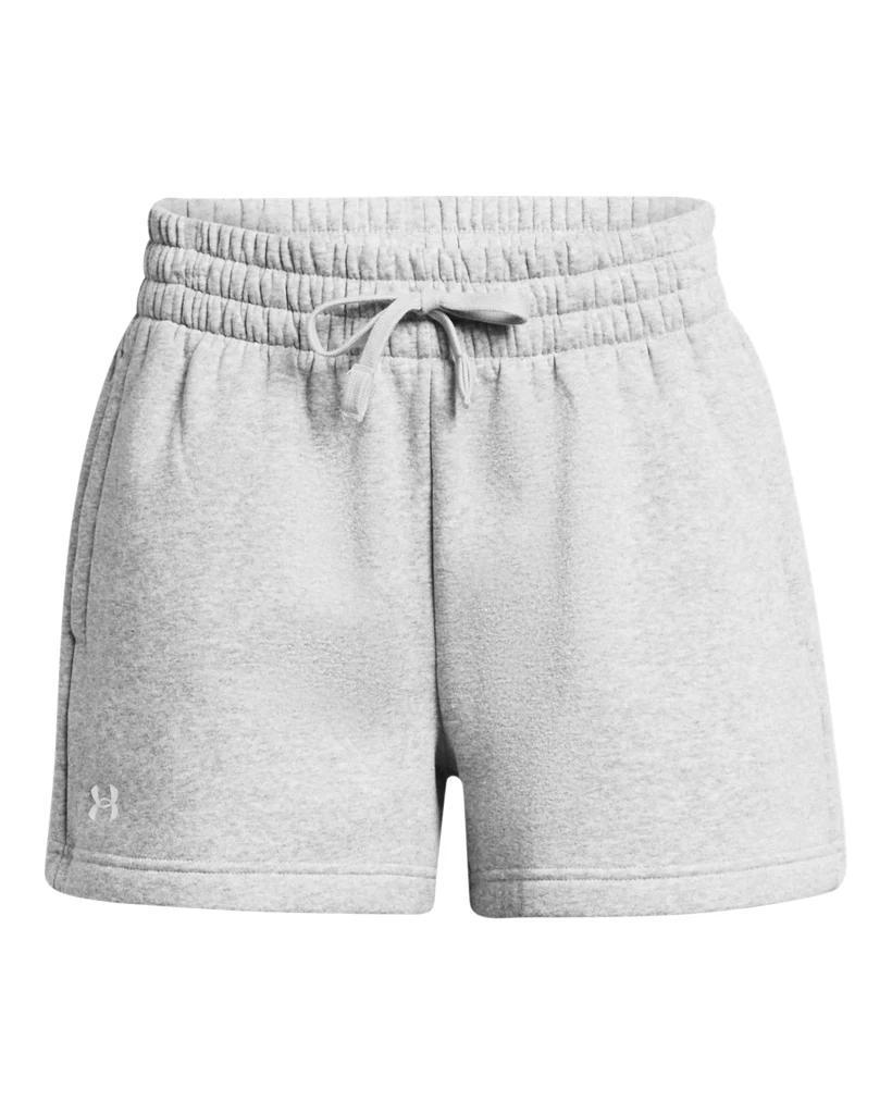 UA Rival Fleece Womens 3.5 Shorts Product Image