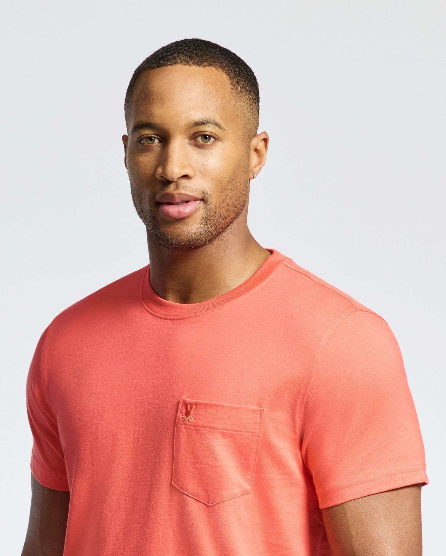 MENS BONNIE REGULAR FIT POCKET TEE - B6U011D200 Male Product Image