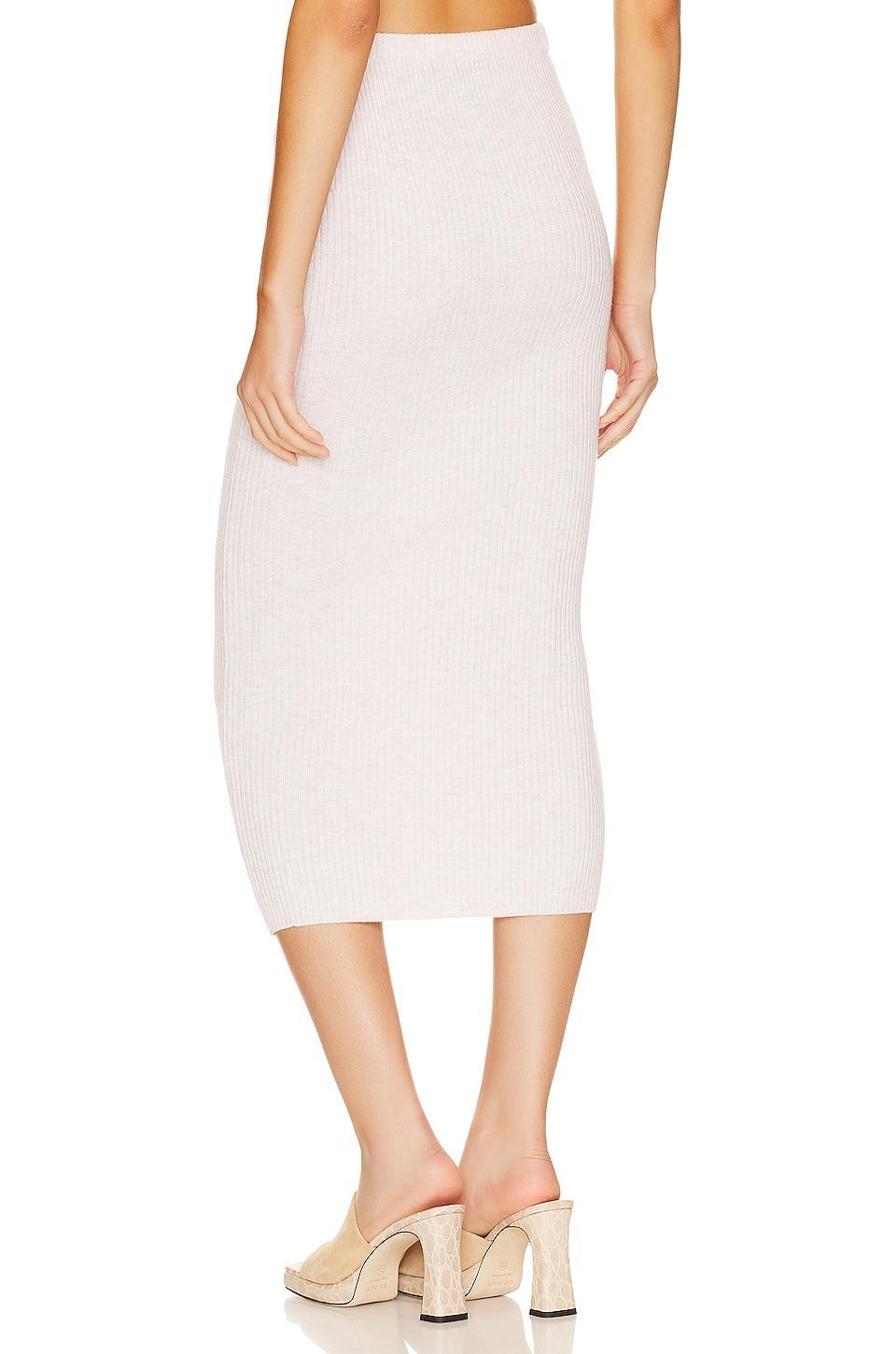 x REVOLVE Valda Rib Knit Midi Skirt House of Harlow 1960 Product Image