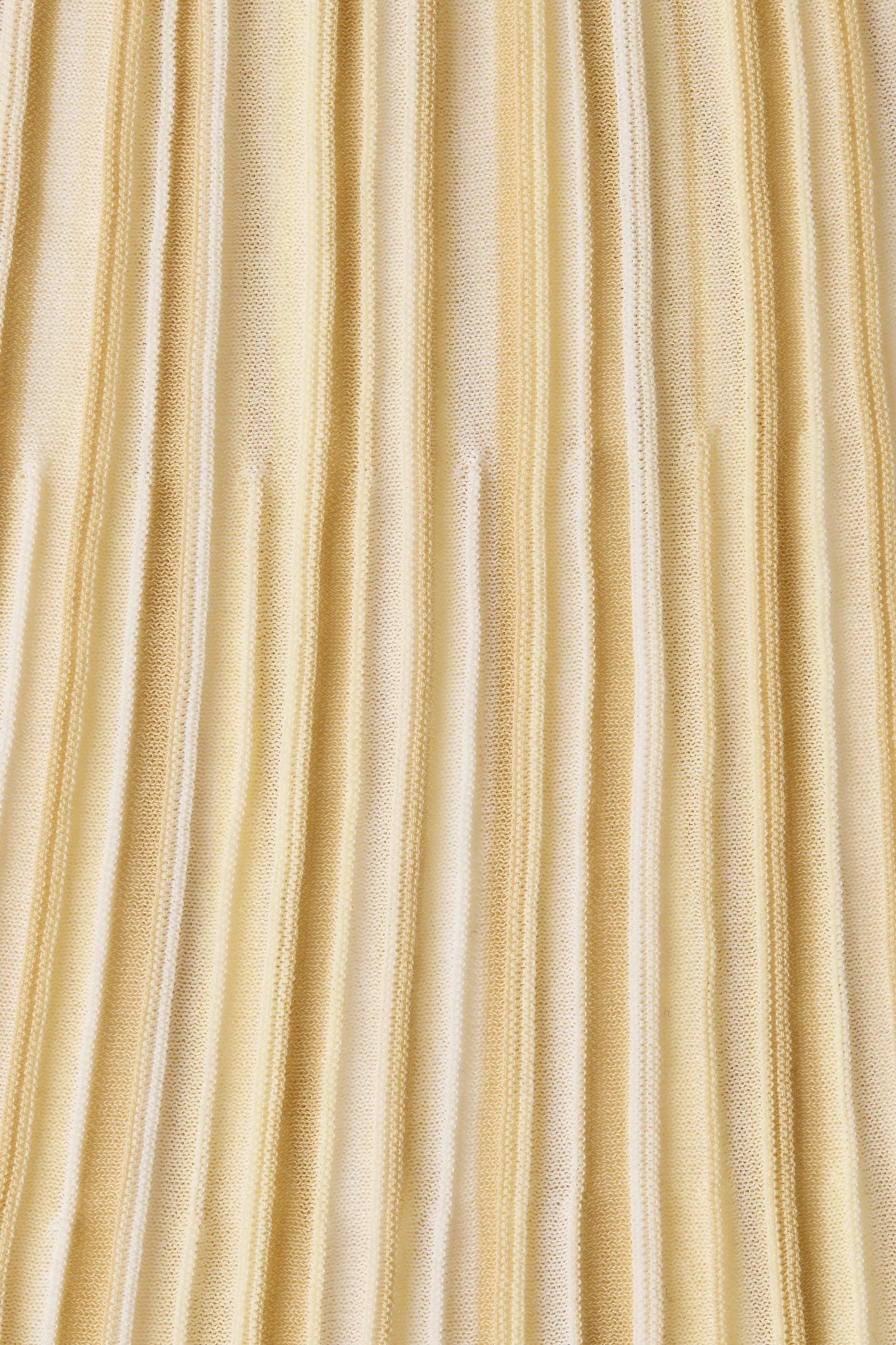 Citara Drawstring Skirt Butter Stripe Product Image