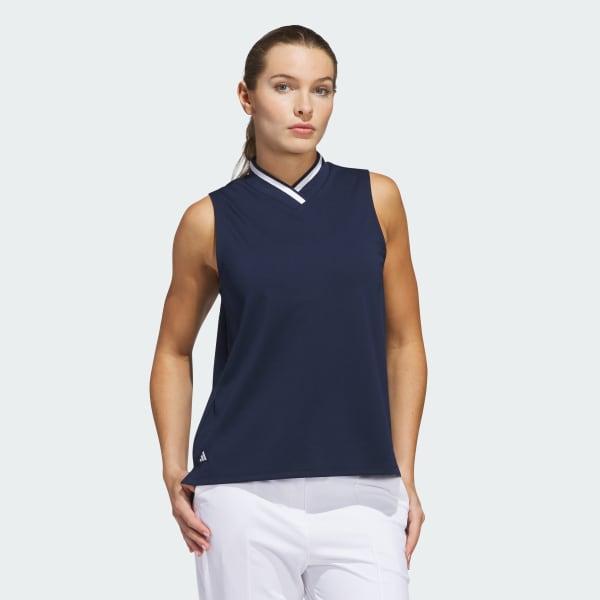 Go-To Sleeveless Polo Shirt Product Image