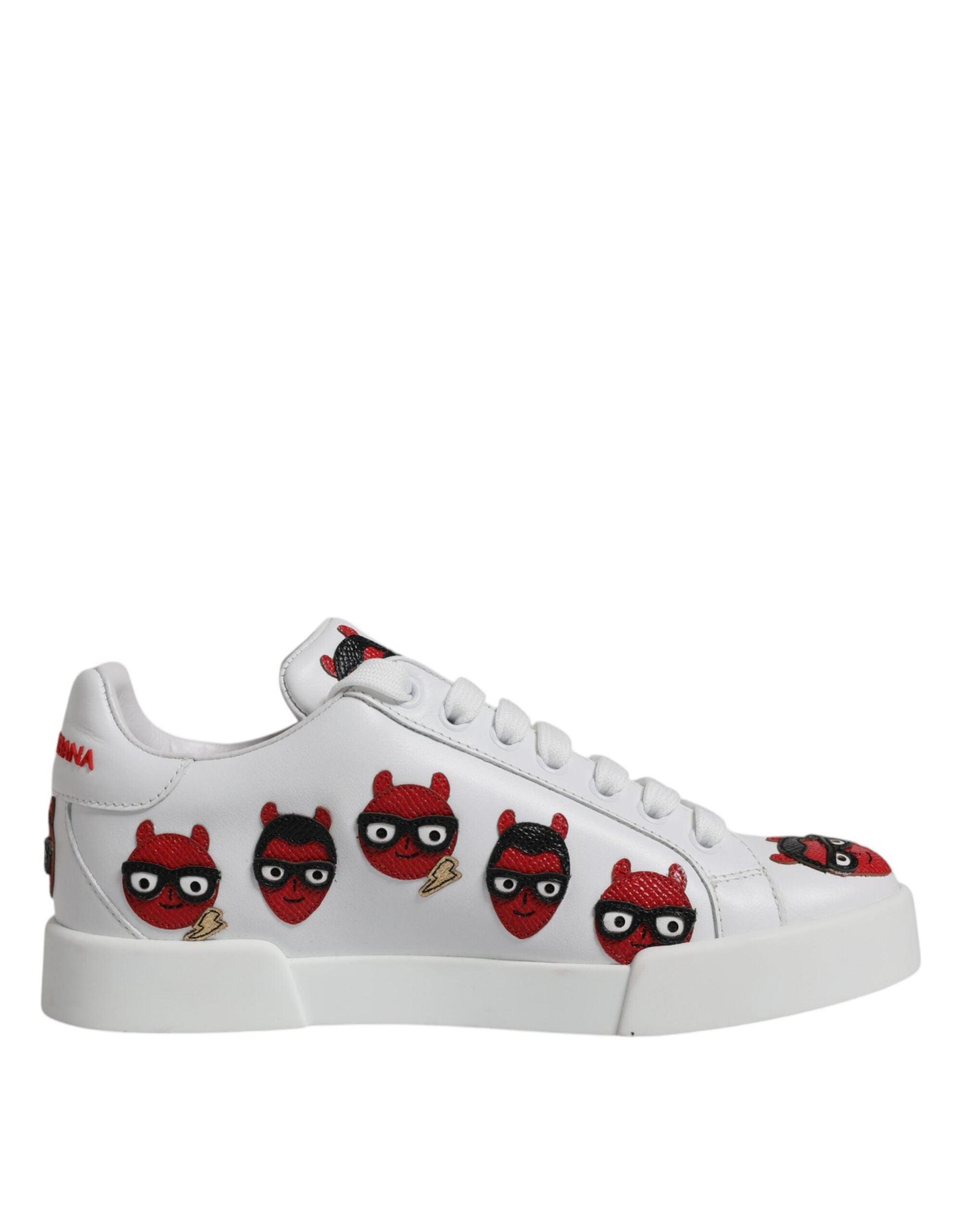 DOLCE & GABBANA Sneakers In White Product Image