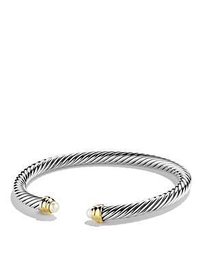 David Yurman Cable Classics Bracelet with Blue Topaz and Gold Product Image