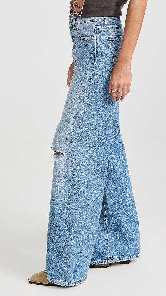 DL1961 Hepburn Wide Leg: High Rise Vintage 32' Jeans | Shopbop Product Image