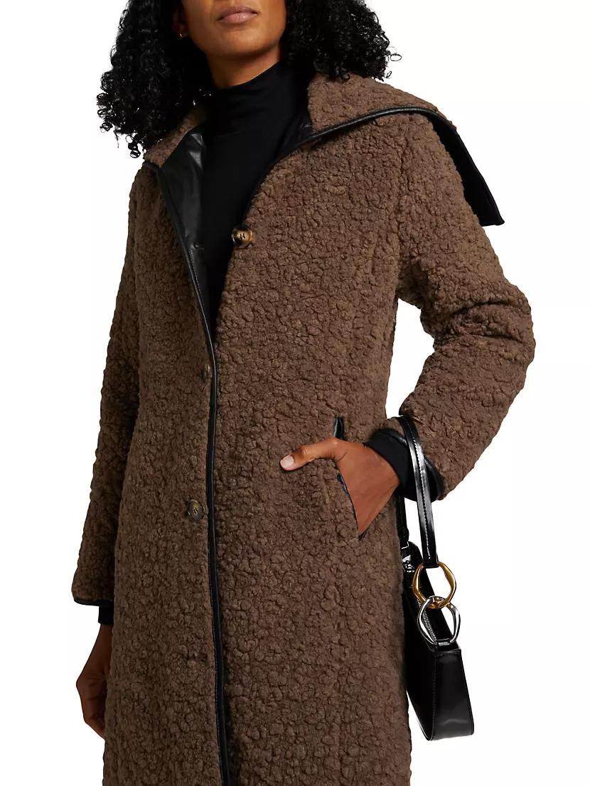 Trace Faux-Shearling Coat Product Image