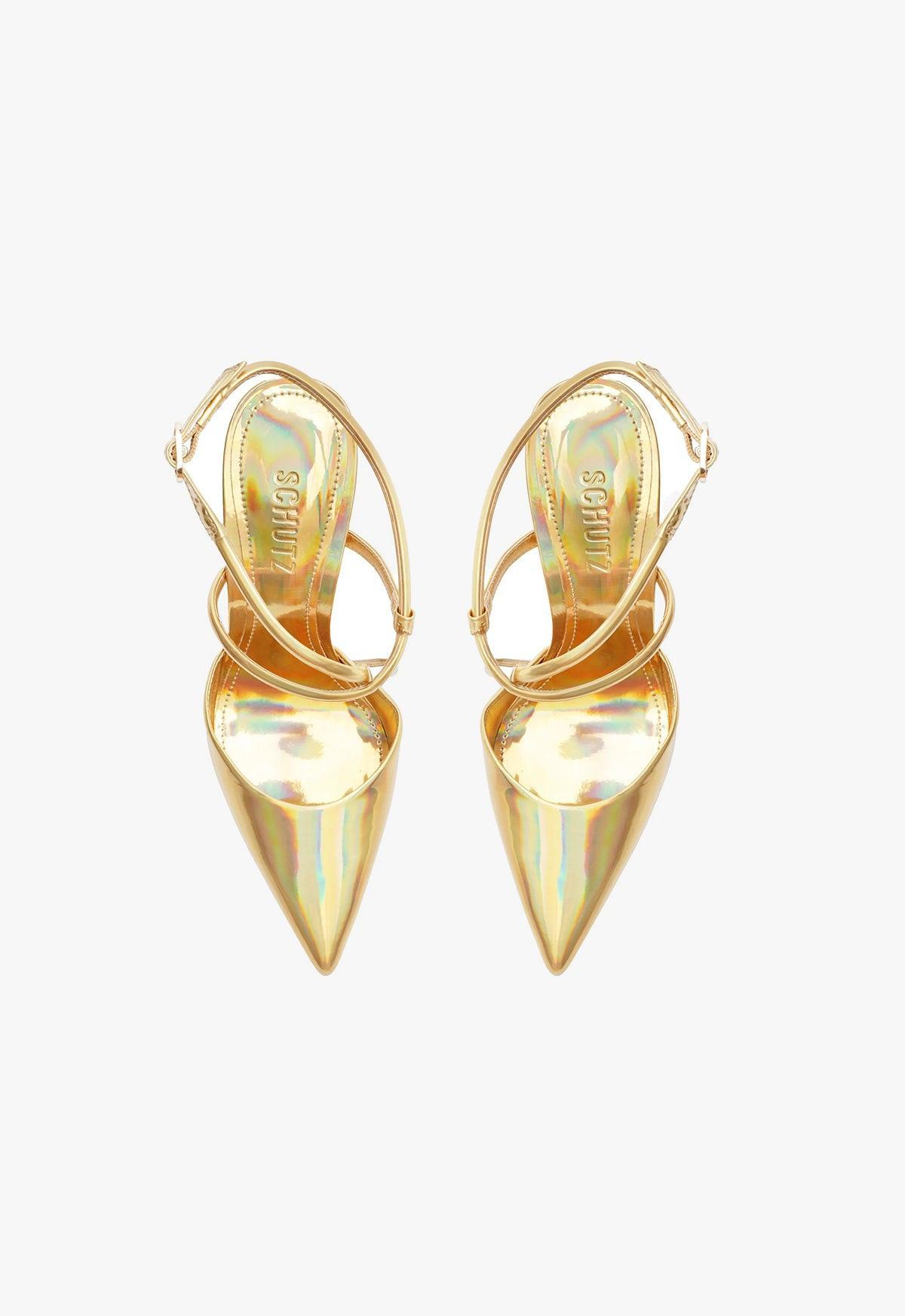 Aimee Specchio Leather Pump Product Image