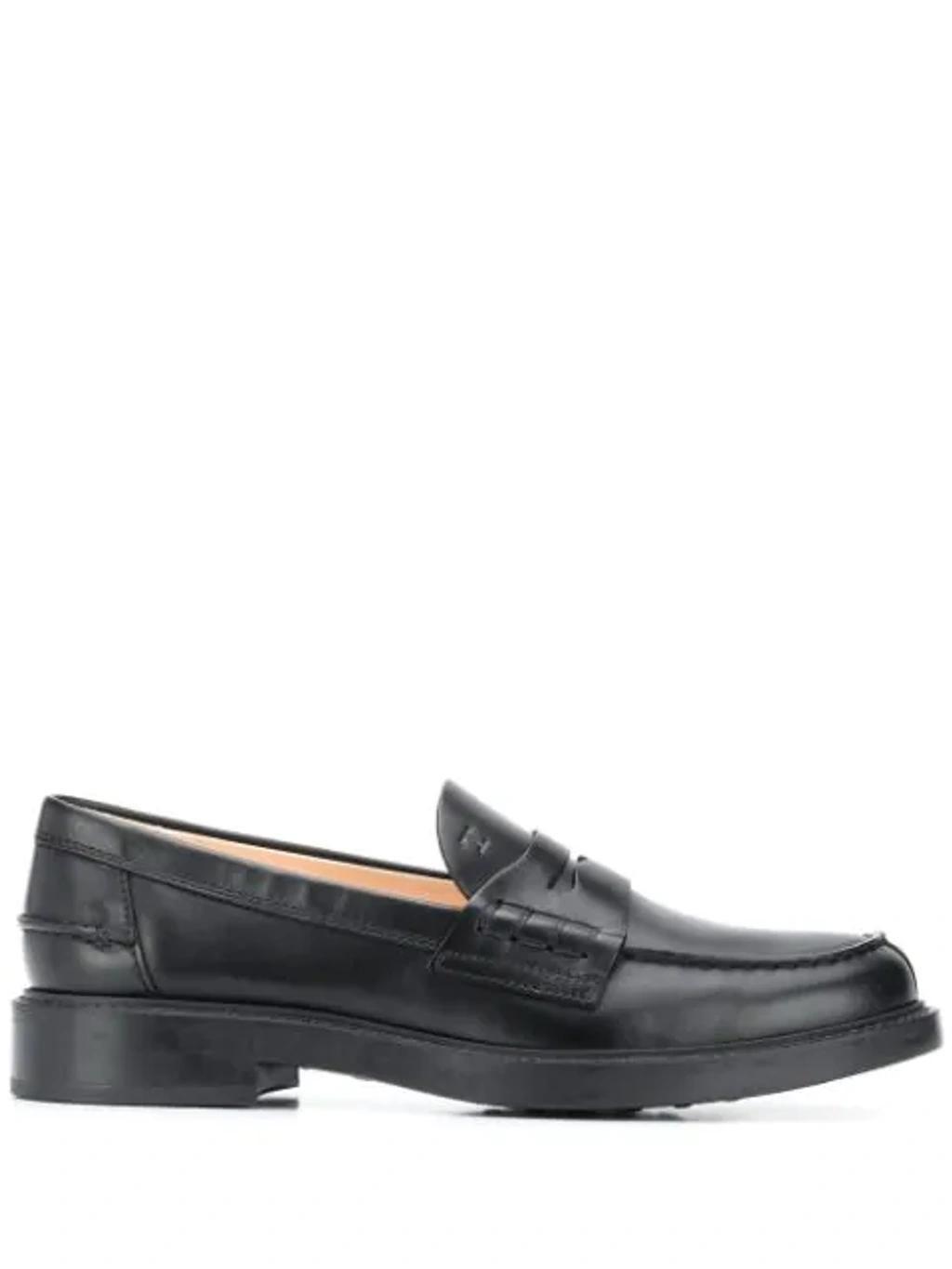 leather penny loafers Product Image