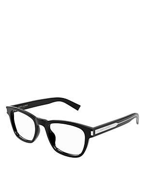 Mens Mid Naked Wire Core 52MM Square Eyeglasses Product Image