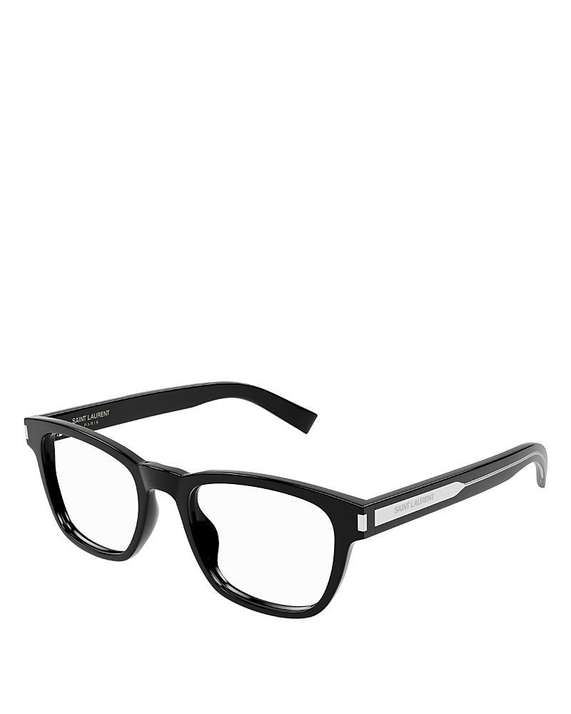 Mens Mid Naked Wire Core 52MM Square Eyeglasses Product Image