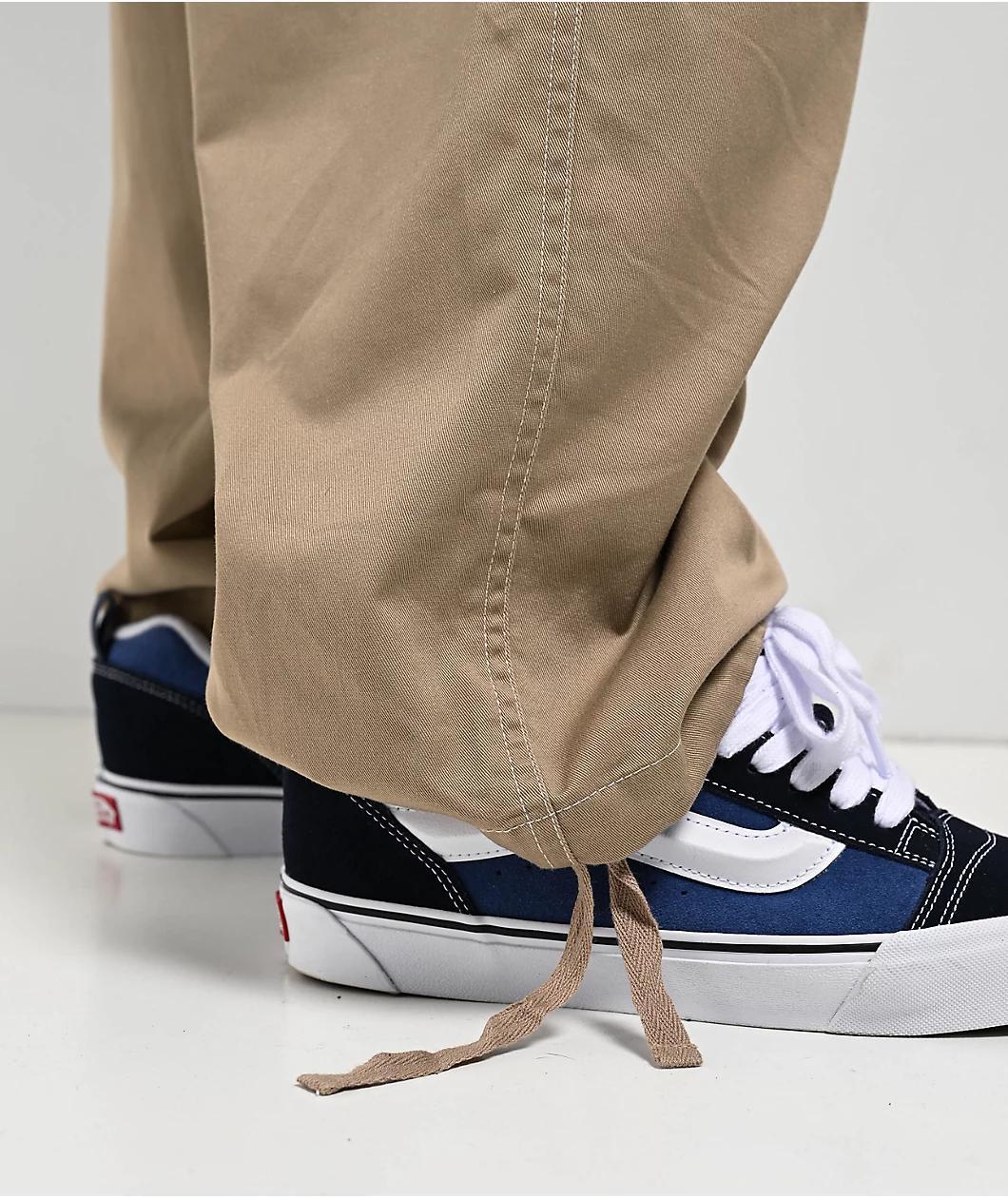 Empyre Ultra Loose Khaki Cargo Skate Pants Product Image