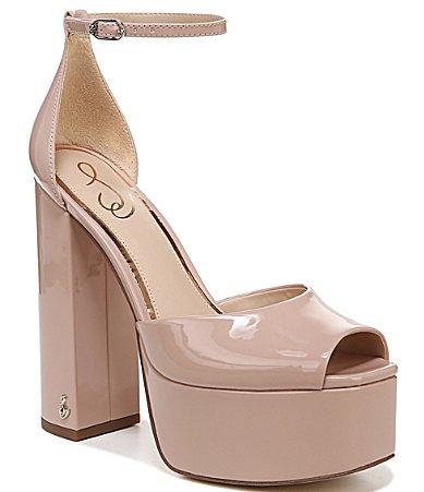 Sam Edelman Womens Kori Flora High Heel Platform Sandals Product Image