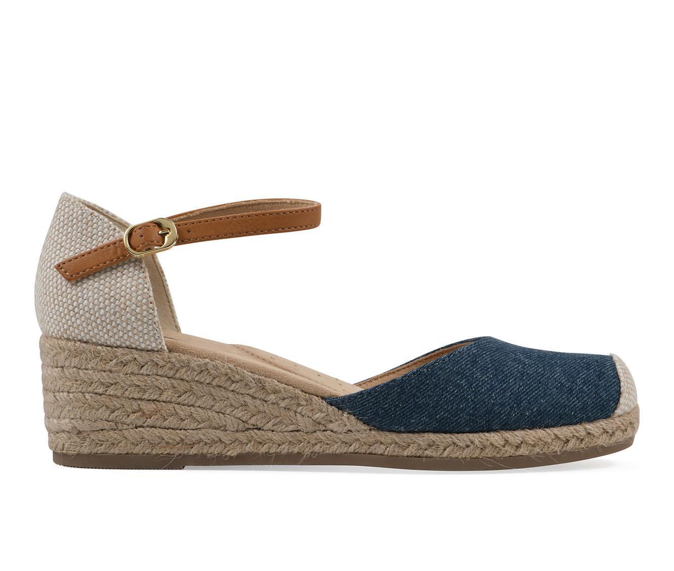 Women's White Mountain Maintain Wedge Sandals Product Image