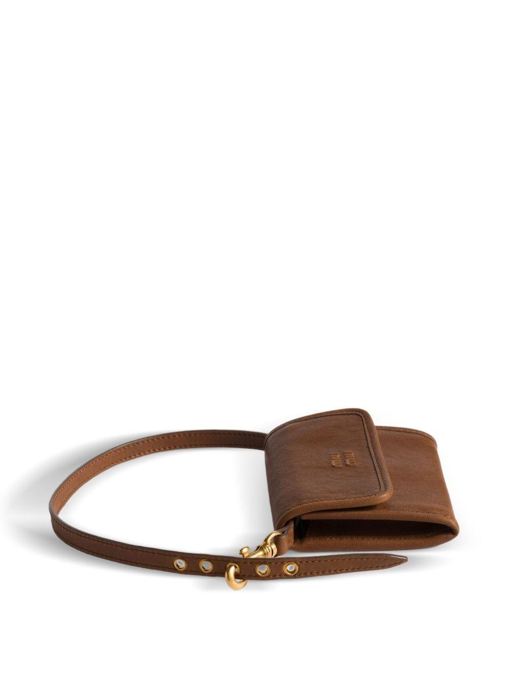 logo-embossed leather wallet Product Image