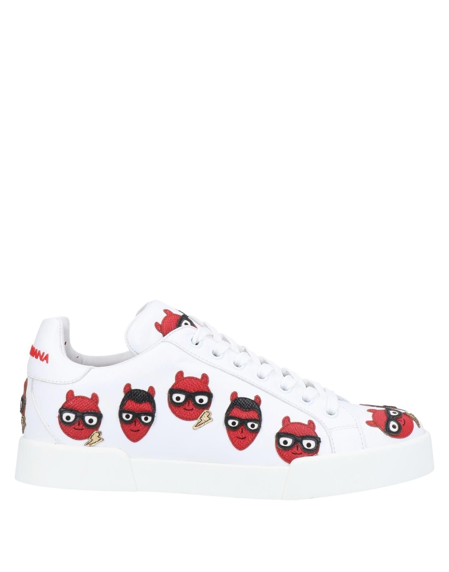 DOLCE & GABBANA Sneakers In White Product Image