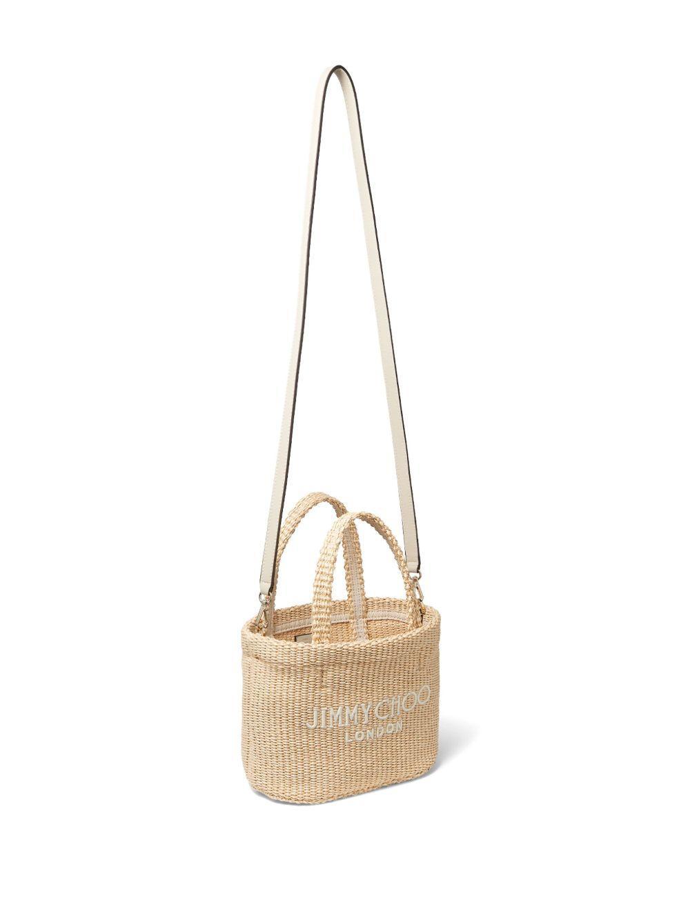 mini logo-embroidered beach bag Product Image