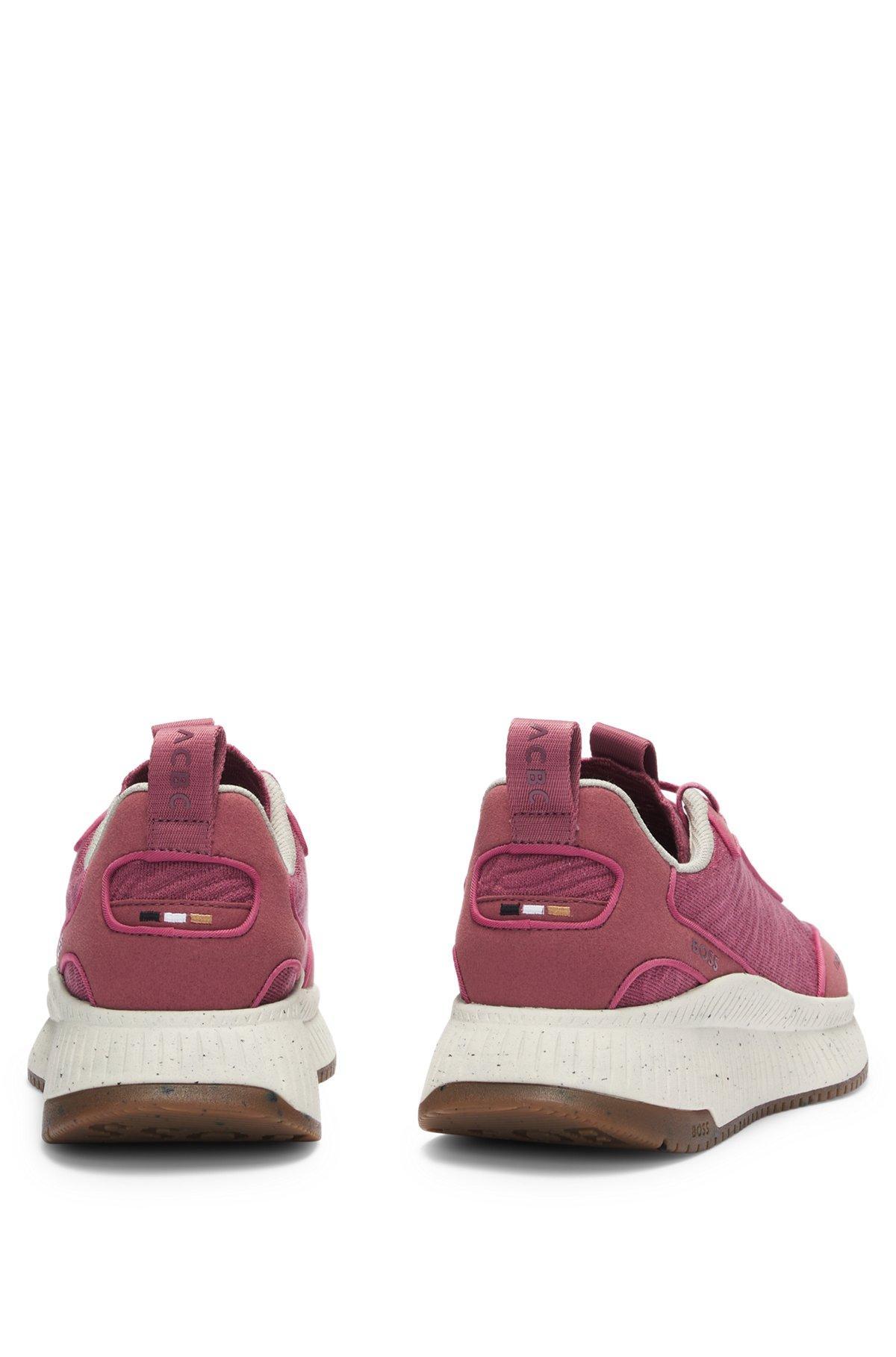 BOSS x ACBC trainers with speckled effect Product Image