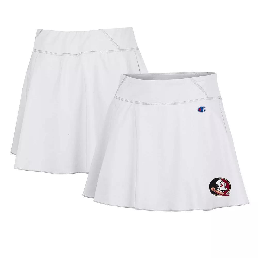 Women's Champion White Florida State Seminoles Tailgate Soft Touch Skort, Size: Small Product Image