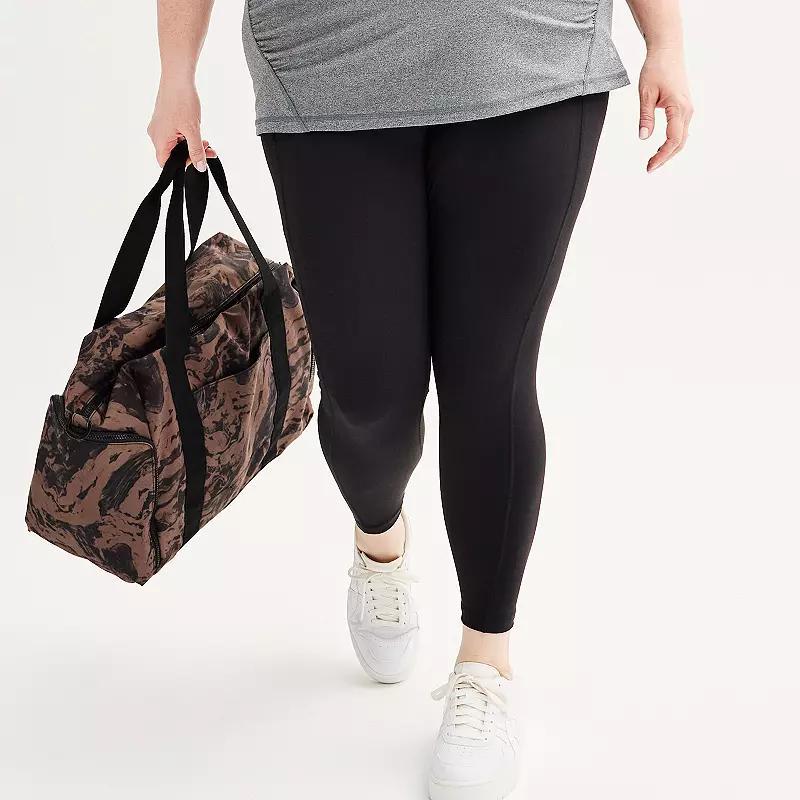 Plus Size Maternity Tek Gear® Ultrastretch 7/8th Leggings, Women's, Size: 2XL, Solomon Product Image