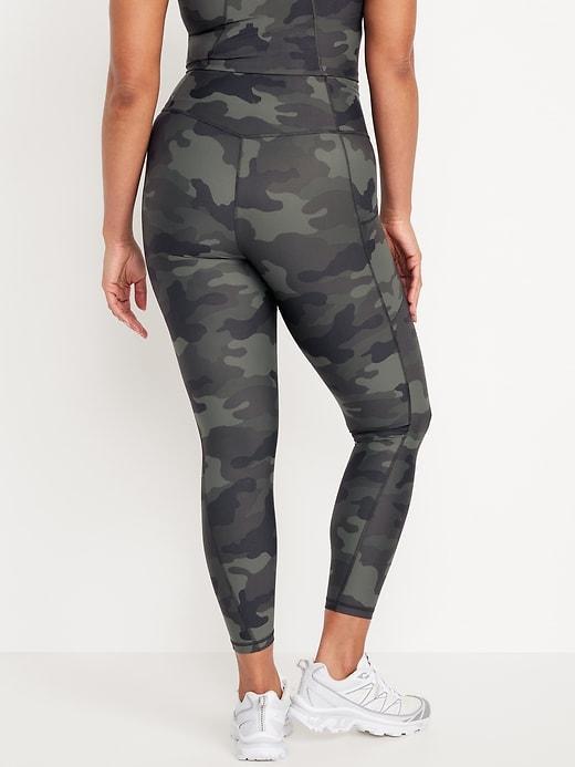 High-Waisted PowerSoft Rib Leggings Product Image