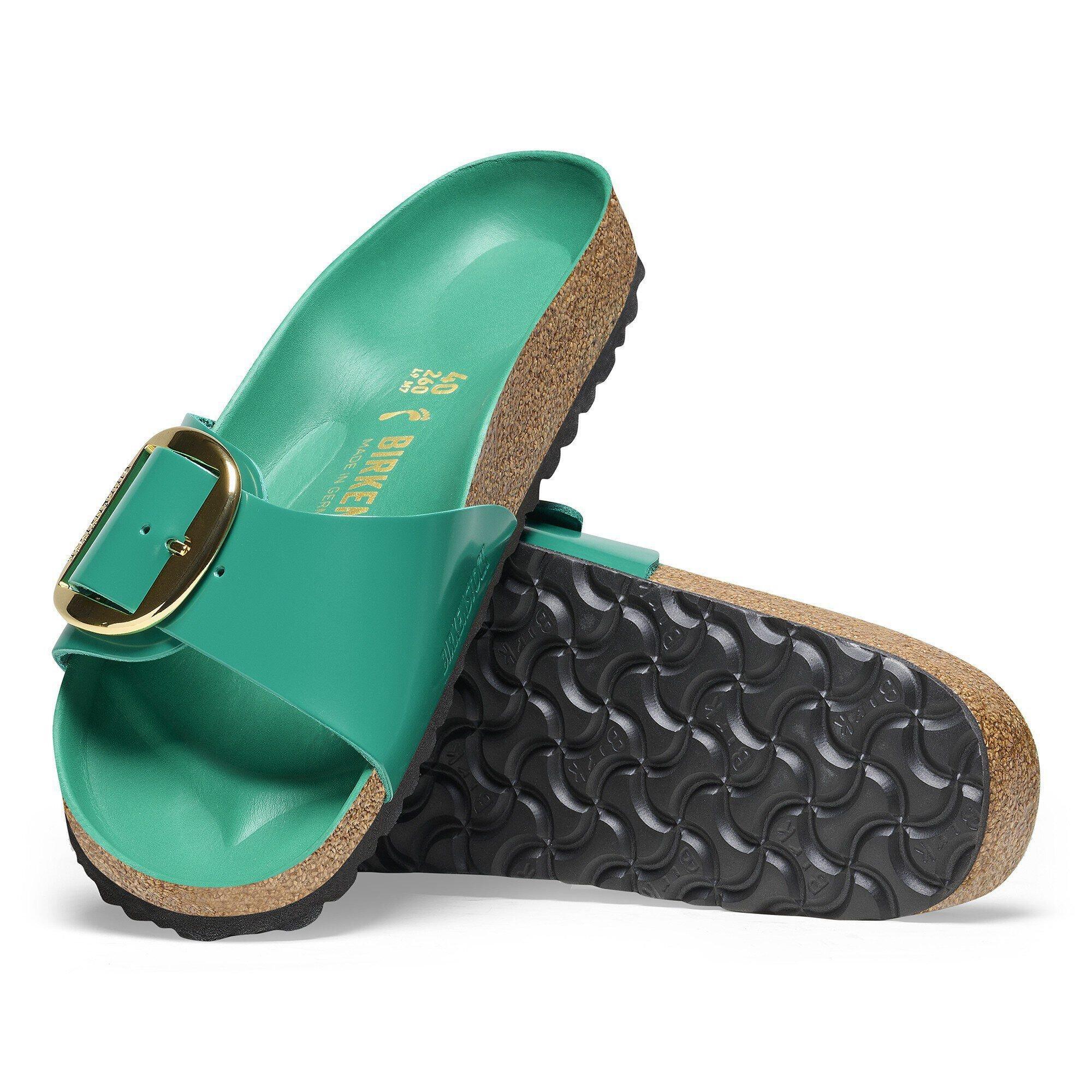 Madrid Big Buckle Natural Leather Patent Product Image
