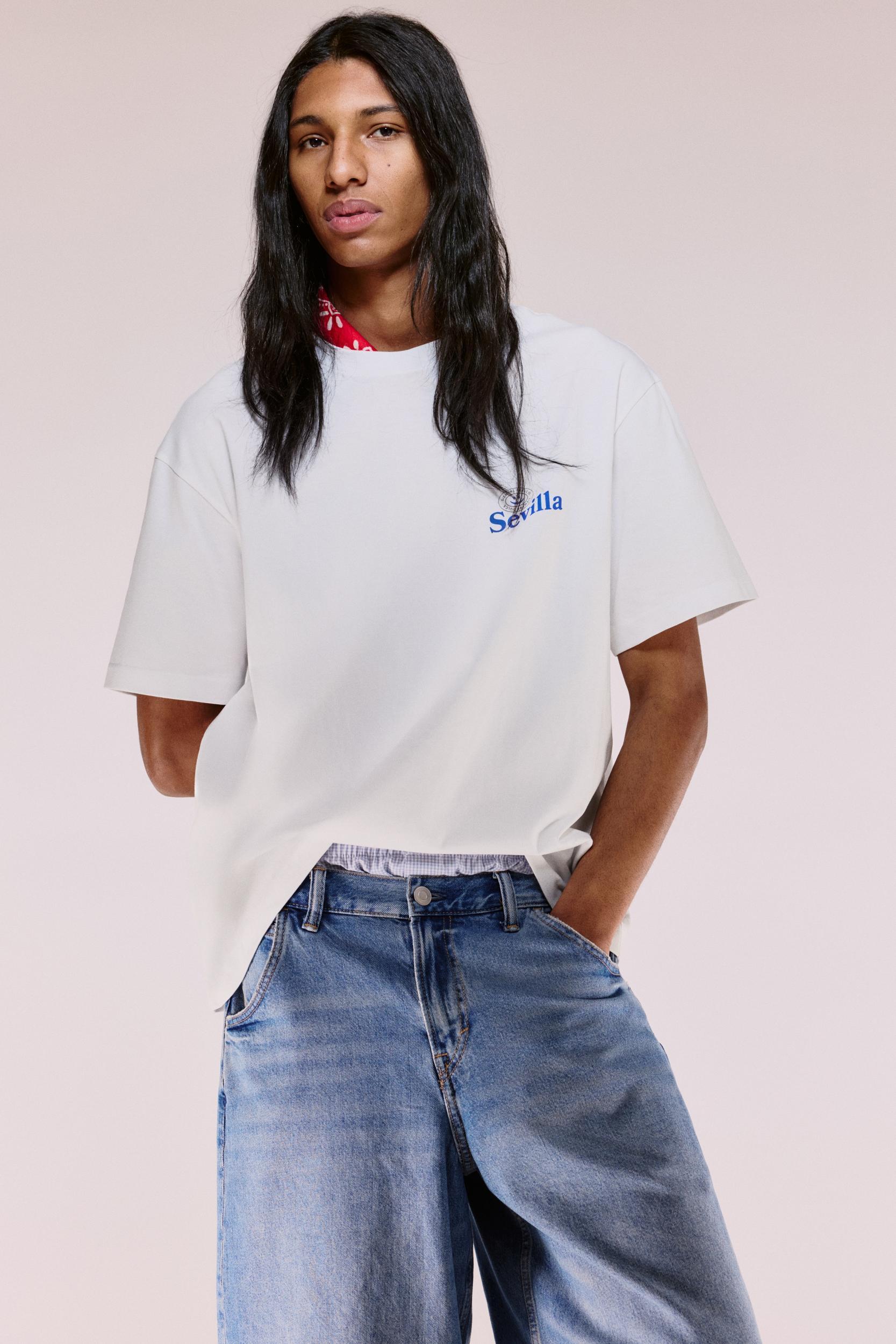 Loose Fit Printed T-shirt Product Image