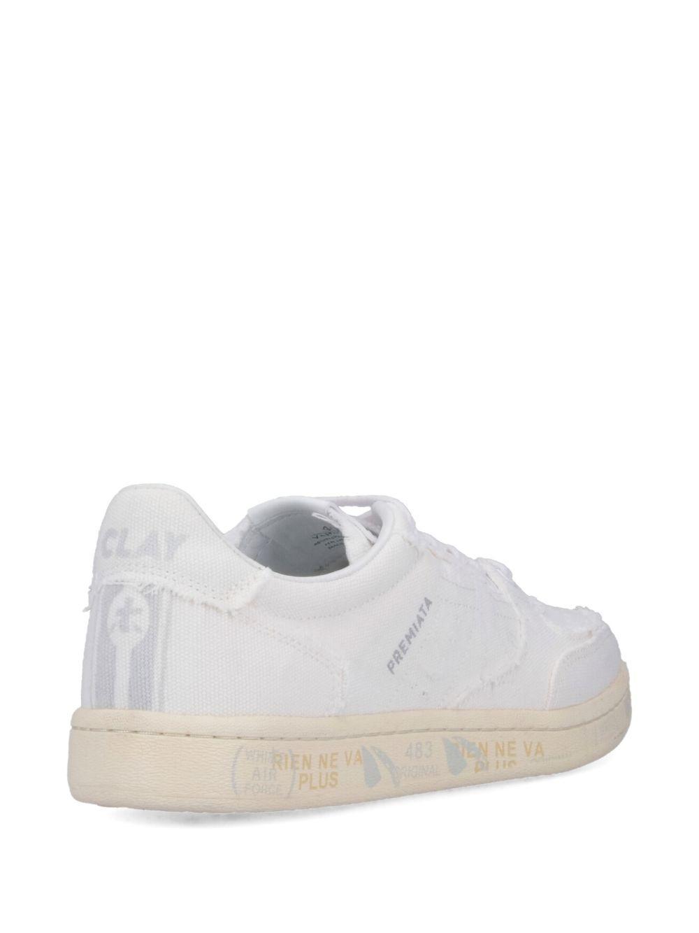 BSKT Clayd frayed-detail sneakers Product Image