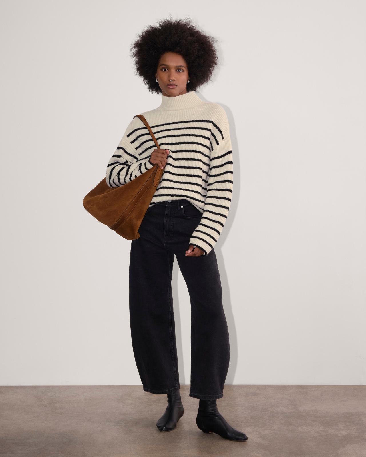 The Fisherman Turtleneck in Wool Cashmere Product Image