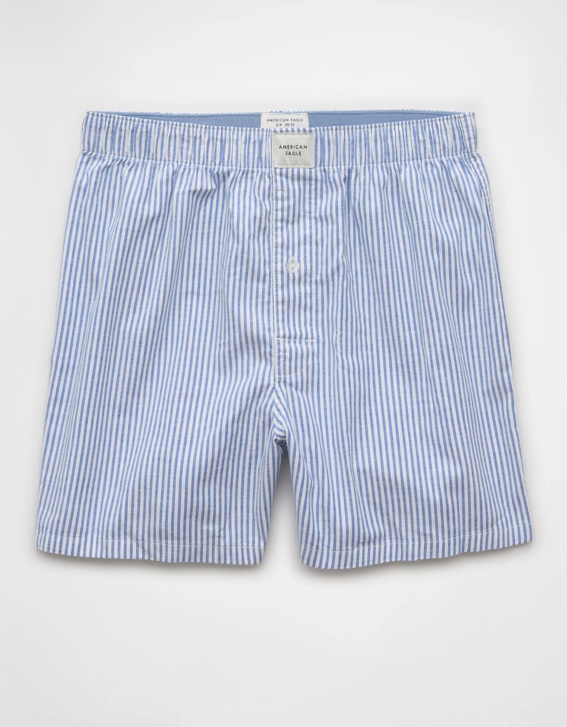 AEO Men's Plaid Stretch Boxer Short Product Image