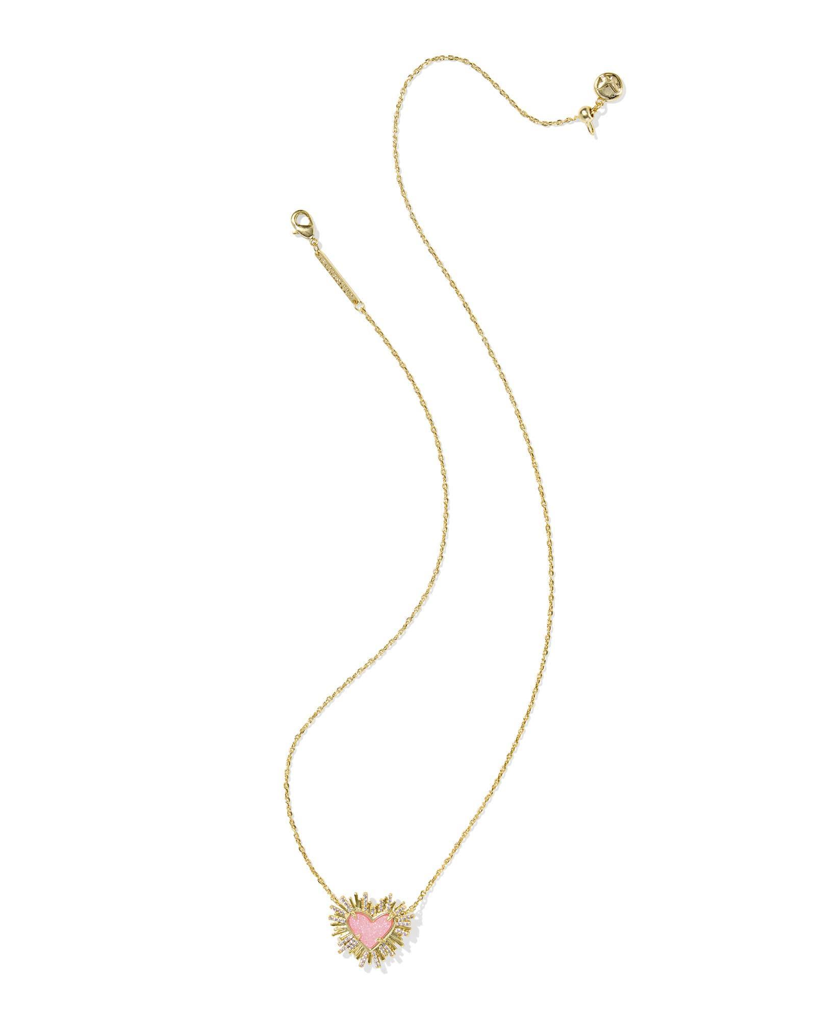 Dolly Parton x Kendra Scott Ari Heart Silver Stud Earrings Product Image