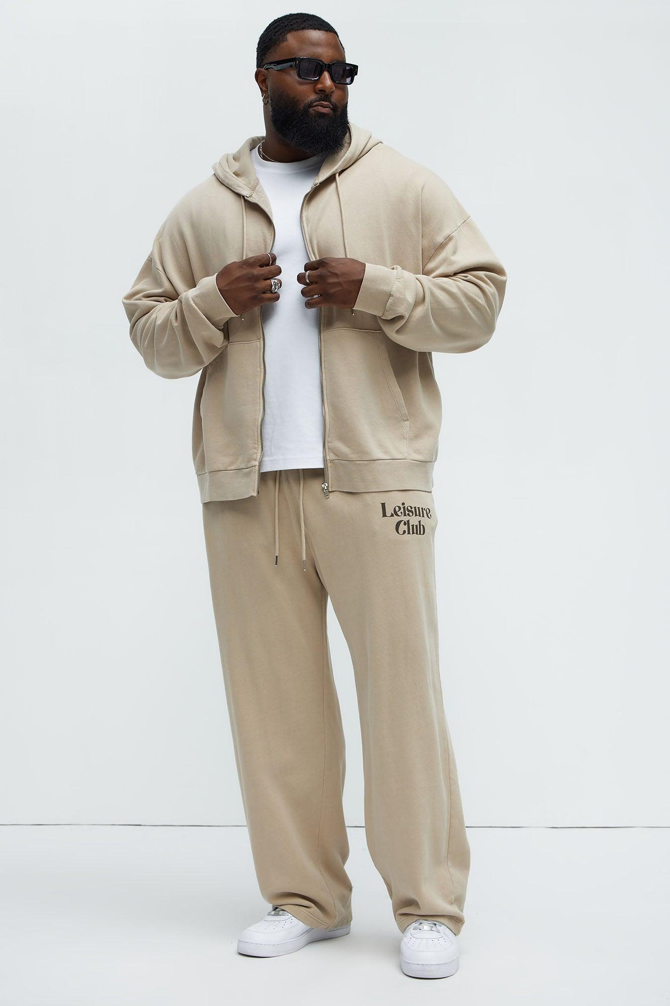Leisure Club Sweatpants - Grey Product Image