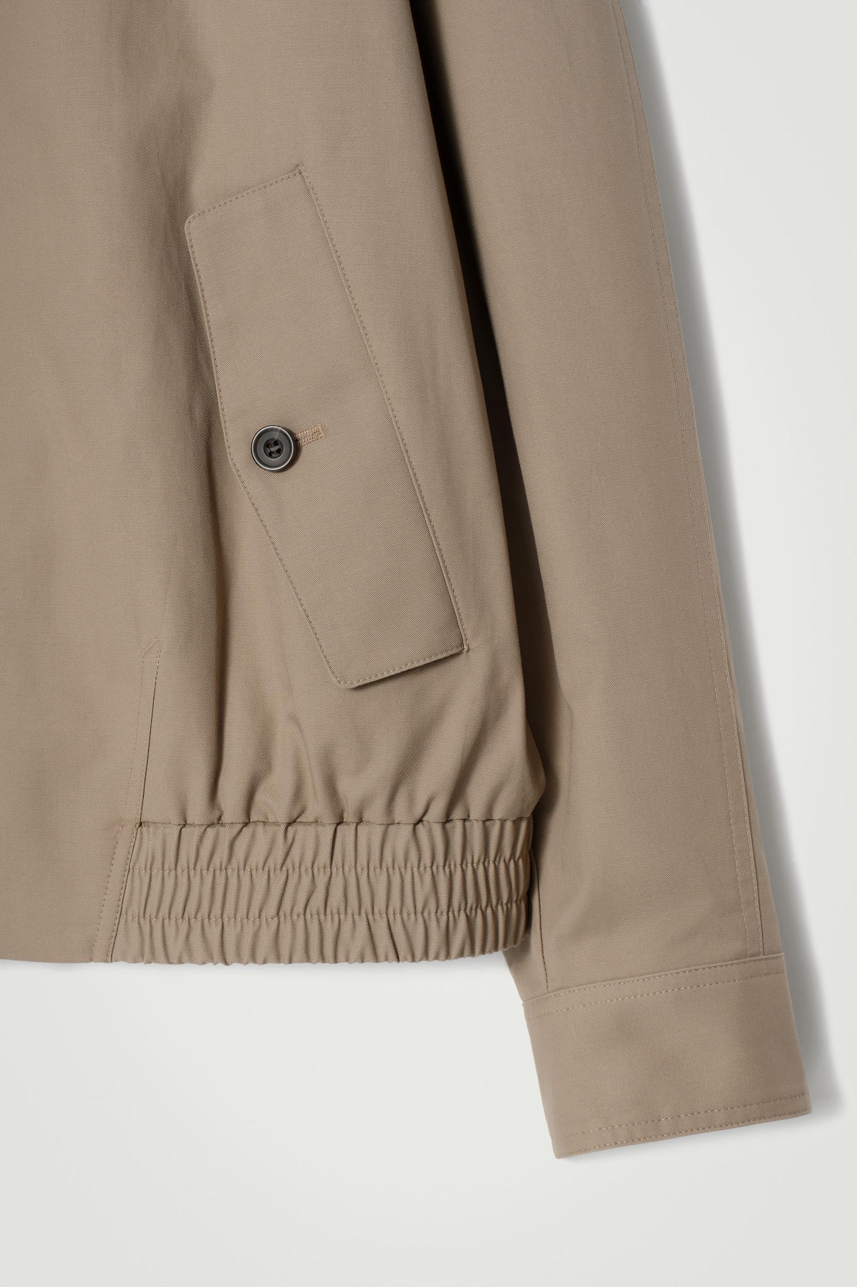 WATER-REPELLENT HARRINGTON JACKET Product Image